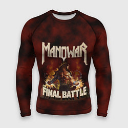 Рашгард мужской Manowar: Final Battle, цвет: 3D-принт