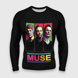 Рашгард мужской Muse pop-art, цвет: 3D-принт