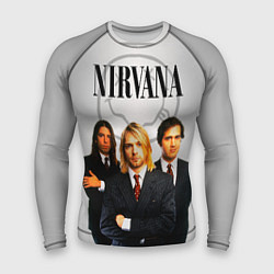 Рашгард мужской Nirvana, цвет: 3D-принт