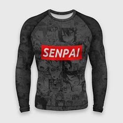 Рашгард мужской SENPAI, цвет: 3D-принт