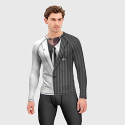 Рашгард мужской Двойной костюм, цвет: 3D-принт — фото 2