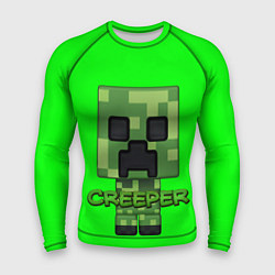 Рашгард мужской MINECRAFT CREEPER, цвет: 3D-принт