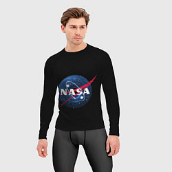 Рашгард мужской NASA Black Hole, цвет: 3D-принт — фото 2