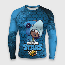 Мужской рашгард Brawl Stars LEON SHARK