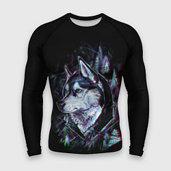 Рашгард мужской Волк, цвет: 3D-принт