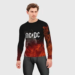 Рашгард мужской AC DC, цвет: 3D-принт — фото 2