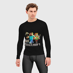 Рашгард мужской MINECRAFT, цвет: 3D-принт — фото 2