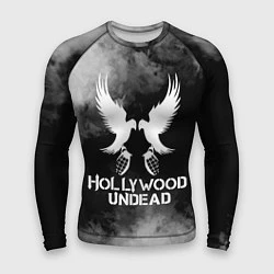 Рашгард мужской Hollywood Undead, цвет: 3D-принт