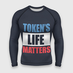 Мужской рашгард TOKENS LIFE MATTERS