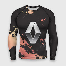 Рашгард мужской Renault спина, цвет: 3D-принт