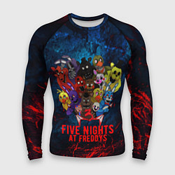 Рашгард мужской Five Nights At Freddys, цвет: 3D-принт