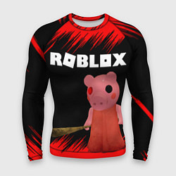 Рашгард мужской Roblox Piggy, цвет: 3D-принт