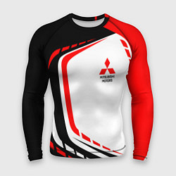 Рашгард мужской Mitsubishi EVO Uniform, цвет: 3D-принт