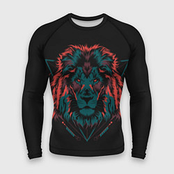 Рашгард мужской Лев на закате, цвет: 3D-принт
