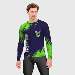 Рашгард мужской FREE FIRE ФРИ ФАЕР, цвет: 3D-принт — фото 2
