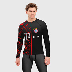 Рашгард мужской FC Bayern Munchen Форма, цвет: 3D-принт — фото 2
