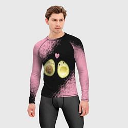 Рашгард мужской Авокадо, цвет: 3D-принт — фото 2