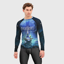 Рашгард мужской Little Nightmares 2, цвет: 3D-принт — фото 2