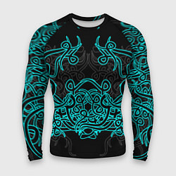 Рашгард мужской Узоры магия, цвет: 3D-принт