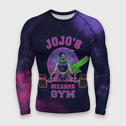 Рашгард мужской JoJo’s Bizarre Adventure Gym, цвет: 3D-принт