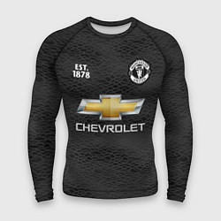 Рашгард мужской MANCHESTER UNITED 2021 - AWAY, цвет: 3D-принт