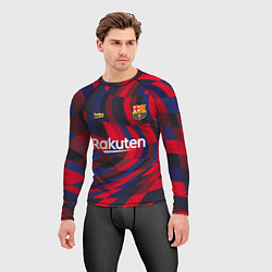 Рашгард мужской FC Barcelona La Liga Pre-Match 202122, цвет: 3D-принт — фото 2