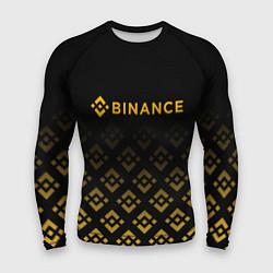 Мужской рашгард BINANCE БИНАНС БИРЖА