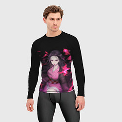 Рашгард мужской NEZUKO НЕЗУКО KNY, цвет: 3D-принт — фото 2