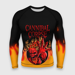 Рашгард мужской Cannibal Corpse Труп Каннибала Z, цвет: 3D-принт