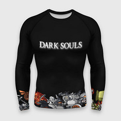 Рашгард мужской 8bit Dark Souls, цвет: 3D-принт