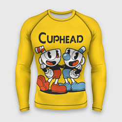 Рашгард мужской CUPHEAD, цвет: 3D-принт