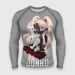 Рашгард мужской MONOKUMA JUNKO, цвет: 3D-принт