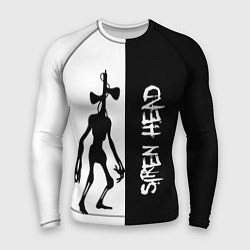 Рашгард мужской СиреноголовыйSiren Head, цвет: 3D-принт