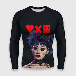 Рашгард мужской Love, Death and Robots Lora Z, цвет: 3D-принт
