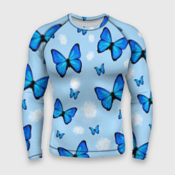 Рашгард мужской Бабочки Моргенштерна, цвет: 3D-принт
