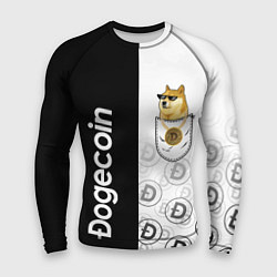 Мужской рашгард DOGECOIN DOGE КАРМАН