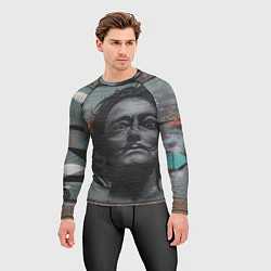 Рашгард мужской Сальвадор Дали, цвет: 3D-принт — фото 2