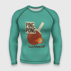 Мужской рашгард Ping-pong