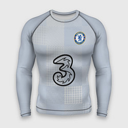 Рашгард мужской FC Chelsea Goalkeeper Stadium 202122, цвет: 3D-принт