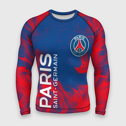 Рашгард мужской ФК ПСЖ PARIS SAINT GERMAIN, цвет: 3D-принт