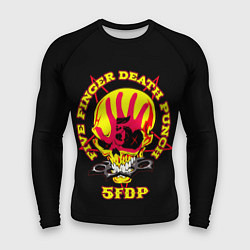 Рашгард мужской Five Finger Death Punch FFDP, цвет: 3D-принт