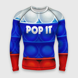 Рашгард мужской POP IT ПОП ИТ, цвет: 3D-принт