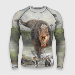 Рашгард мужской Т-Рекс Динозавр Dino Z, цвет: 3D-принт