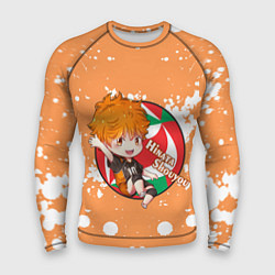 Рашгард мужской Hinata Shouyou Haikyu Волейбол Z, цвет: 3D-принт