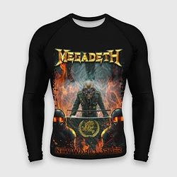 Рашгард мужской Megadeth, цвет: 3D-принт