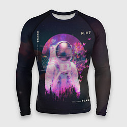 Рашгард мужской Vaporwave Astral Astronaut Collage, цвет: 3D-принт