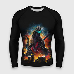 Рашгард мужской РОКЗИЛЛА, цвет: 3D-принт