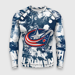 Мужской рашгард Коламбус Блю Джекетс, Columbus Blue Jackets