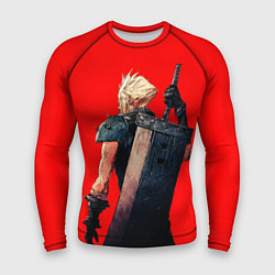 Рашгард мужской Клауд С мечом final fantasy, цвет: 3D-принт