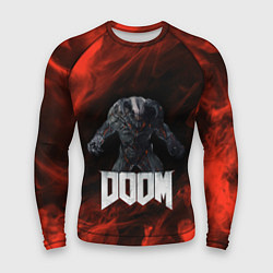 Рашгард мужской 3D BARON DOOM FIRE, цвет: 3D-принт